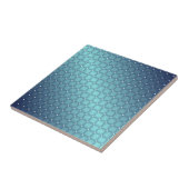 Blue Metallic Tiles Weihnachtsdekor Fliese (Seite)