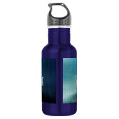 Blue Metalline Sheen Trinkflasche (Rückseite)