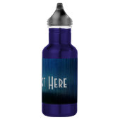 Blue Metalline Sheen Trinkflasche (Rechts)