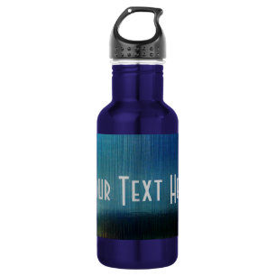 Blue Metalline Sheen Trinkflasche