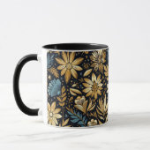 Blue Mexicain Floral Mug Tasse (Links)
