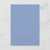 Blue Mexican Cielito Lindo Diapper Raffle Begleitkarte (Rückseite)