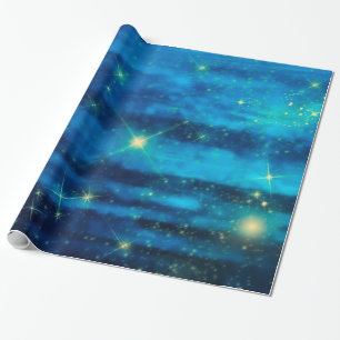 Blue Midnight Geschenkpapier