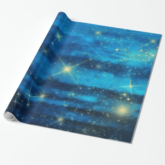 Blue Midnight Geschenkpapier (Ungerollt)