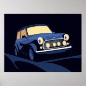 Blue Mini Poster (Vorne)