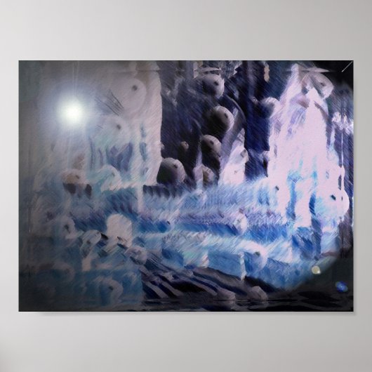 Blue Minster Poster (Vorne)