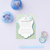 Blue & Mint Green Baby Buggy - Was ist in der Tasc Flyer (Einzeln)