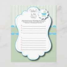 Blue & Mint Green Baby Buggy - Was ist in der Tasc