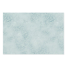 Blue Mint Leopard Print Glitzer