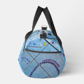 Blue Mirror Mosaic Duffle Bag (Rechts)