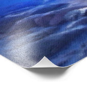 Blue Mist Rising durch M.A. Fotodruck (Ecke)