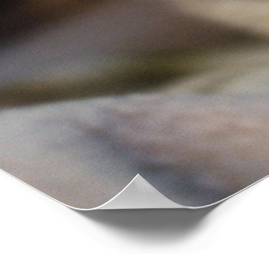 Blue Mit Augen Beauty Poster (Ecke)