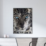 Blue Mit Augen Leopard Fotografy Art Poster<br><div class="desc">Das "Blue Mit Augen Leopard Fotografy Art Poster" verleiht Ihrem Dekor eine Touch von wilder Schönheit. Dieses beeindruckende Kunstwerk zeigt ein nahes Foto eines Leopardengesichts, das seine durchdringenden, blauen Augen zeigt. Der intensive Blick und die faszinierende Detaillierung erfassen das majestätische und mächtige Wesen dieser großartigen Kreatur. Dieses Plakat eignet sich...</div>