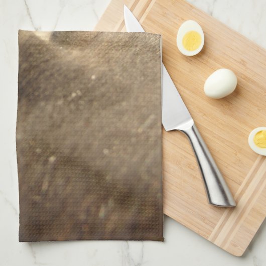 Blue Mit Augen Mini Horse Filly Küchentuch (Viertel Falte)