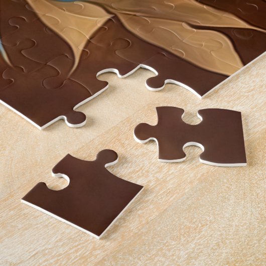 Blue Mit Augen Siamese Cat Jigsaw Puzzle (Seite)