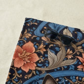 Blue Mit Augen Siamese Cat William Morris Inspirie Strandtuch (Beispiel)