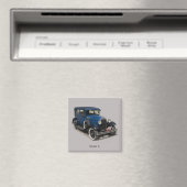 Blue Model A Magnet (In Situ (Geschirrspüler))