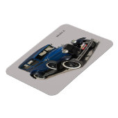 Blue Model A Magnet (Linke Seite)