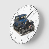Blue Model A Uhr (Winkel)