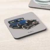 Blue Model A Untersetzer Set (Linke Seite)
