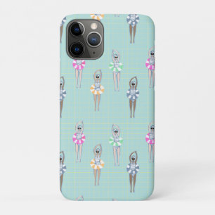 Blue Modern Artistic Swimmingpool Case-Mate iPhone Hülle