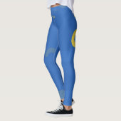 Blue Modern Business Leggings Sleek Style (Links)