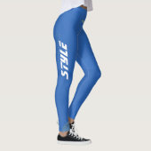 Blue Modern Business Leggings Sleek Style (Rechts)