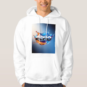 Blue Modern Gene Suno Einfache Hoodies T - Shirt