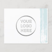 Blue Modern Online Store Small Business Vielen Dan Flyer (Hinten)