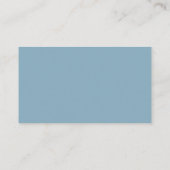 Blue Modern QR Code Ehering Brand Brussel Begleitkarte (Rückseite)
