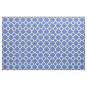 Blue Modern Quatrefolien Große Skala Stoff (Yard (91,4 cm))