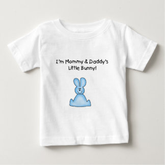 Blue Mommy und Daddy's Little Bunny T - Shirt