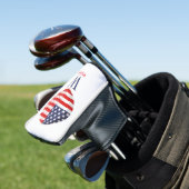 Blue Monogram AMERICA Golf Head Cover Golf Headcover (In Situ)