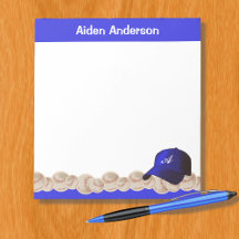 Blue Monogram Baseball-Editor