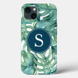 Blue Monogram Green Tropen Phone Case