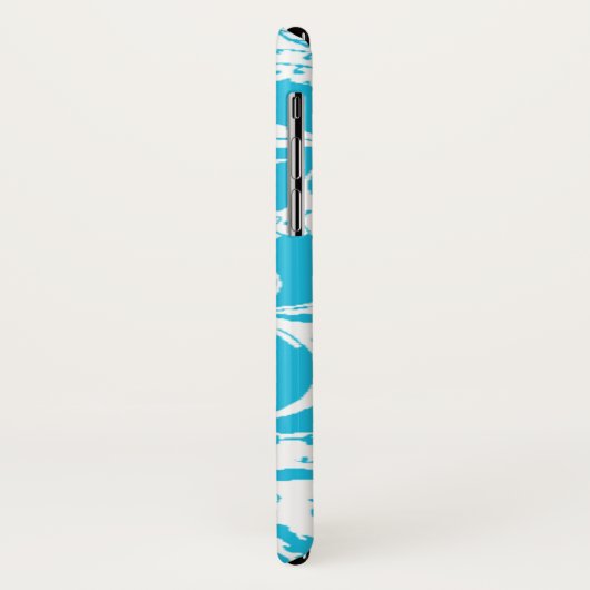 Blue Monogram iPhone Case (Hinten/Links)