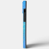 Blue Monogram Mottling CaseMate iPhone HAMbyWG Case-Mate iPhone Hülle (Rückseite / Links)