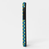 Blue Monogram Polka Dots iPhone 5/5s Xtreme Case (Hinten/Links)