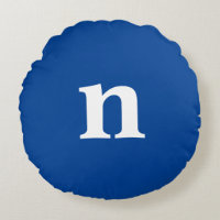 Blue Monogram