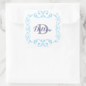 Blue Monogram Stickers (Tasche)