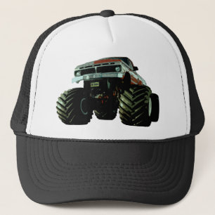 Blue Monster Truck Truckerkappe