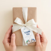 Blue Monster Trucks Geburtstag Geschenkanhänger