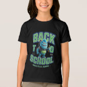 Blue Monster's Back to School Mission! Tri-Blend Shirt (Vorderseite)