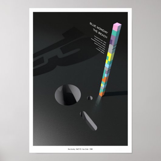 Blue Montag Inspiriert Poster (Vorne)