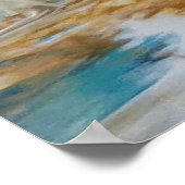 Blue Monticelli Arte lámina  Poster (Ecke)