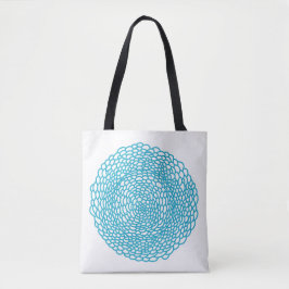 Blue Mood Custom All-Over-Print Tote Bag Tasche