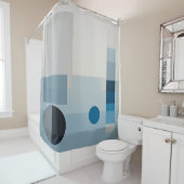 Blue Moods Duschvorhang (Beispiel)