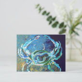 Blue Moods Postkarte (Stehend Vorderseite)
