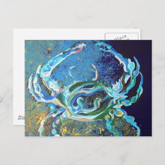 Blue Moods Postkarte (Vorne/Hinten)