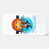 Blue Moon Basset Hound Hexenkürbis Halloween Case-Mate iPhone Hülle (Rückseite (Horizontal))
